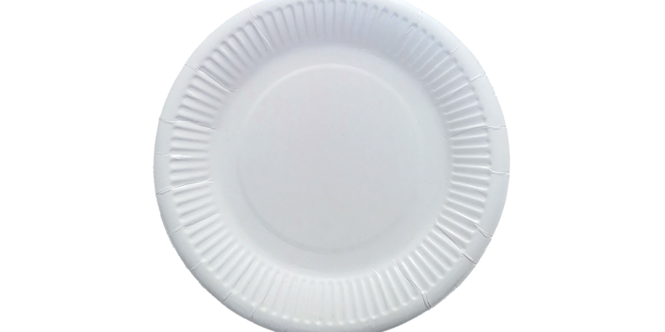 Talerz White M